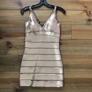 Bebe sequined dress